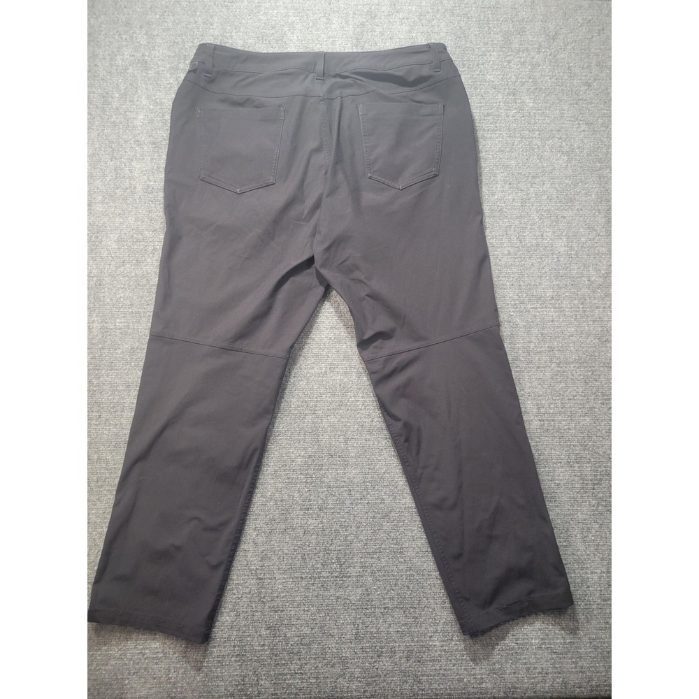Lululemon ABC Pant Classic 5 Pocket Technical Trousers Charcoal Grey Mens 36x29
